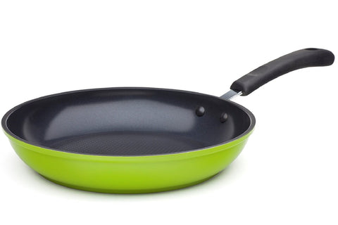 The 26 cm (10") Green Earth Frying Pan by Ozeri, with Textured Ceramic Non-Stick Coating from Germany (100% PTFE and PFOA Free)