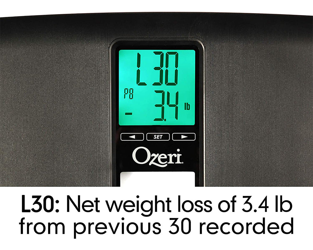  Ozeri Precision Bath Scale (440 lbs / 200 kg) in