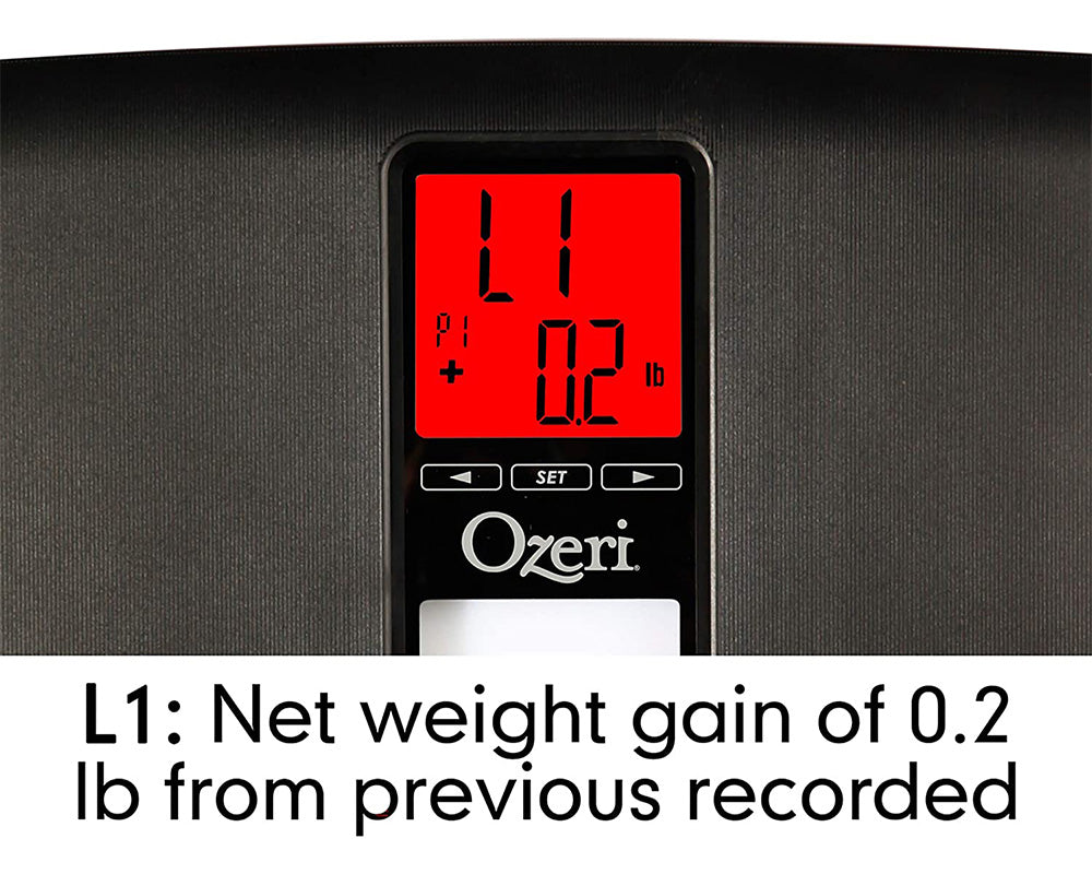  Ozeri Precision Bath Scale (440 lbs / 200 kg) in