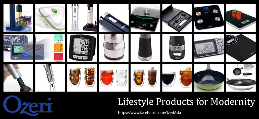 Ozeri Asia - Lifestyle Products for Modernity  <br/> 奧澤瑞  亞洲—時尚生活用品